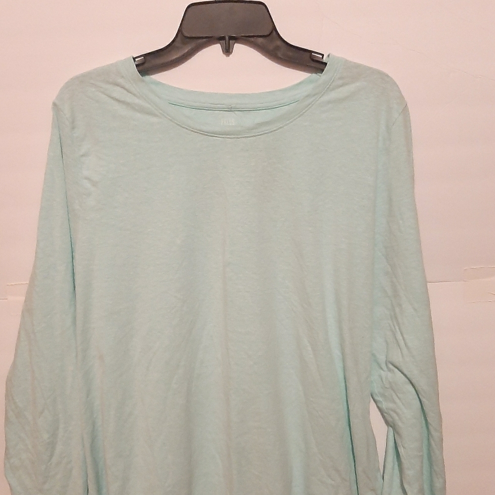 Light teal long sleeve Tshirt